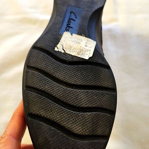 CLARKS Collection Women's Brown Animal Print Ballet Flats Rubber Soles Size 7.5 - Picture 5 of 6